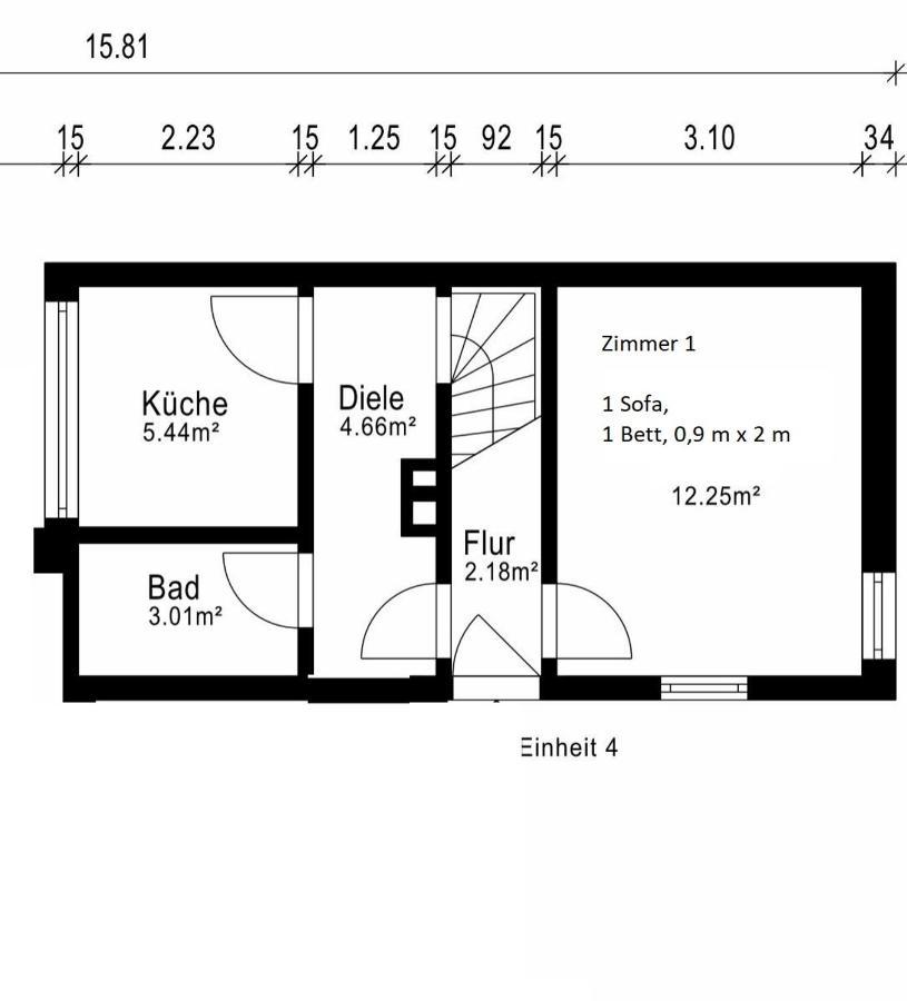 הוילה Ferienhaus Nahe Uni Lueneburg מראה חיצוני תמונה